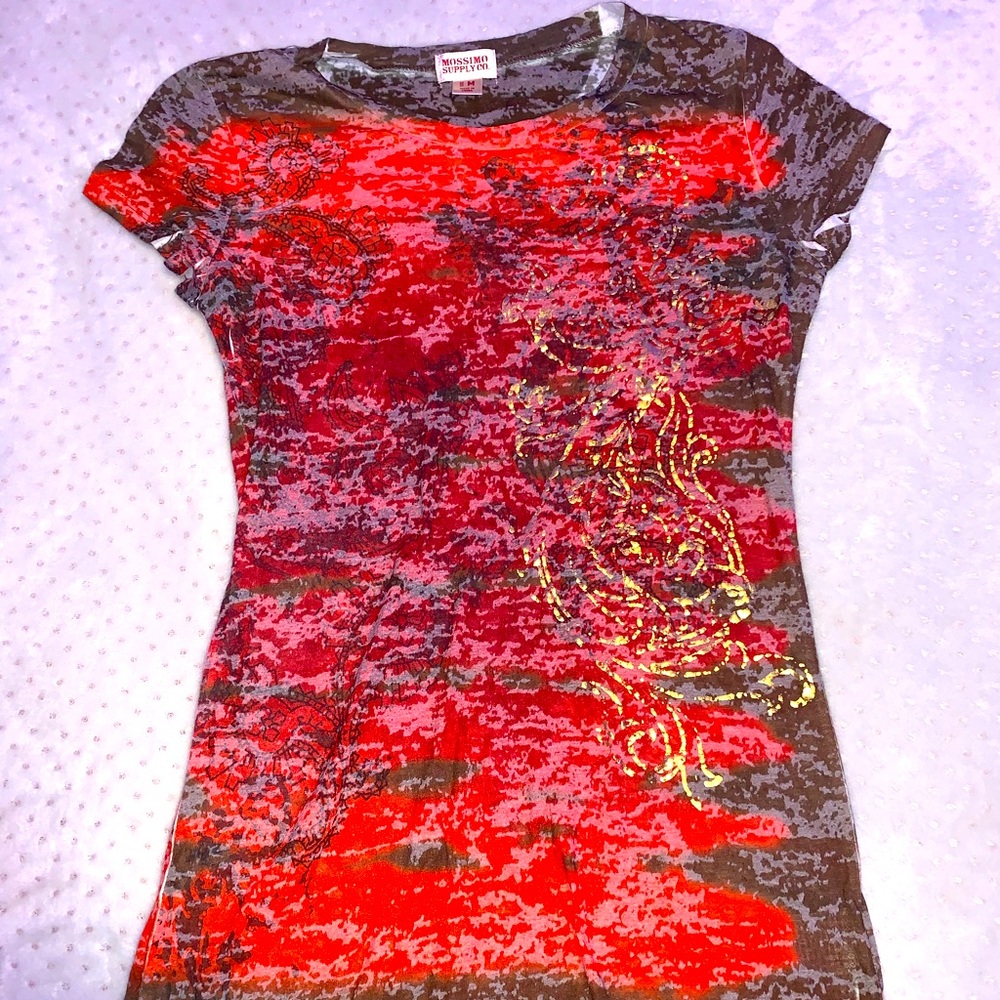 Cute multicolor top